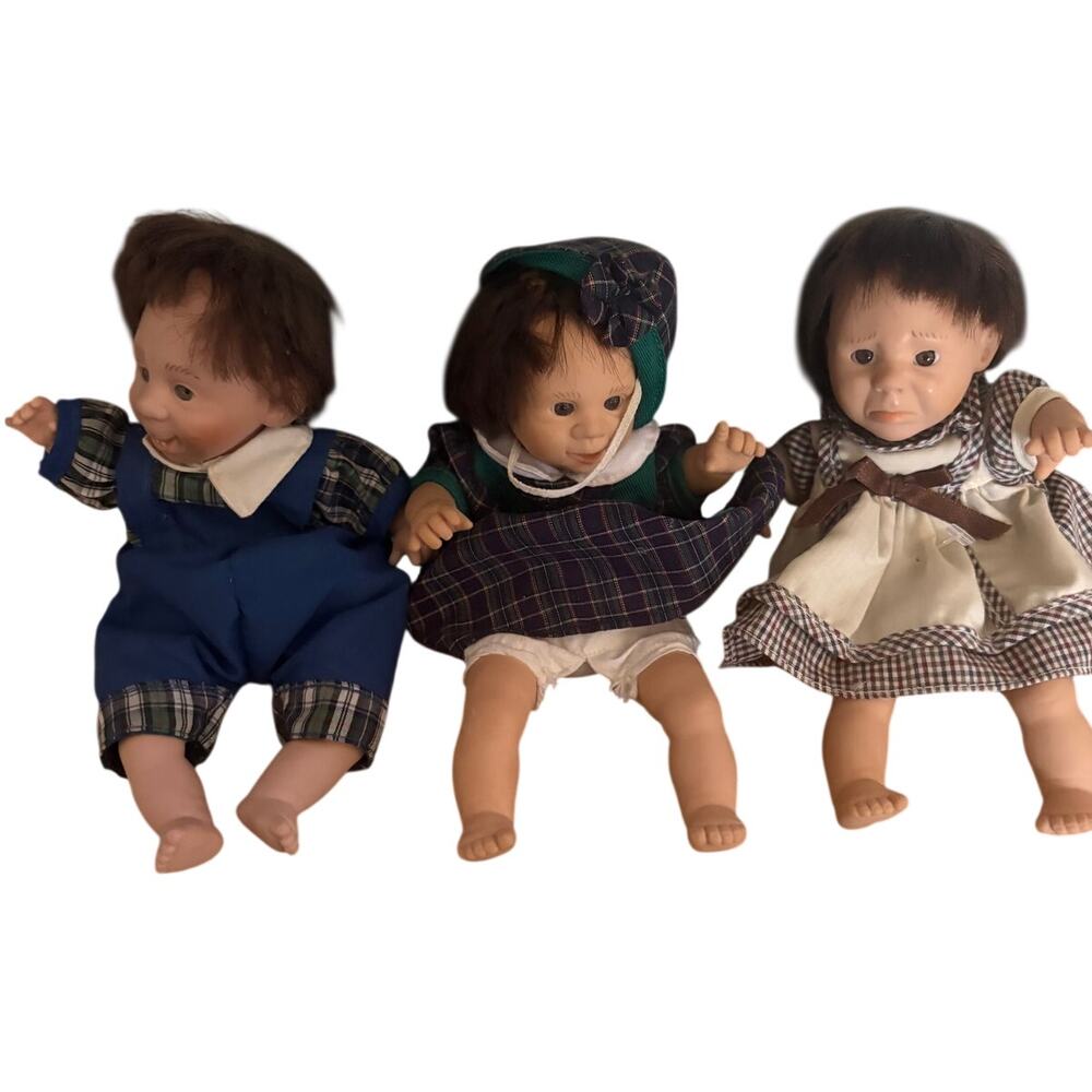 1990's Gi-Go My Pals Expressions Baby - Set of 3